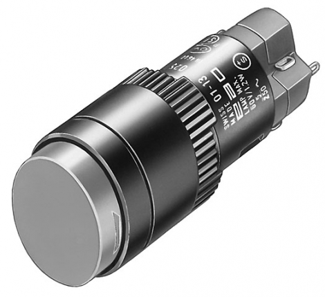 01-134.0252 Кнопка с подсветкой 16 mm EAO