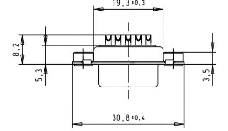09641117228 | HARTING | розетка 9 way S Cup Female 470 nut3