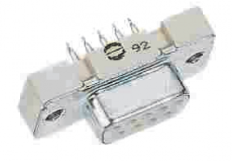 09662246706 | HARTING | DSUB SV MA-5,7 PR-IN 15P AU2 NUT 4-40