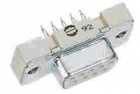 09663246706 | HARTING | DSUB SV MA-5,7 PR-IN 25P AU2 NUT 4-40