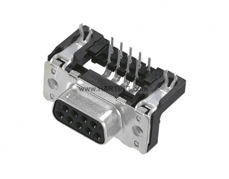 09664527613 | HARTING розетка угловая 37-UNC