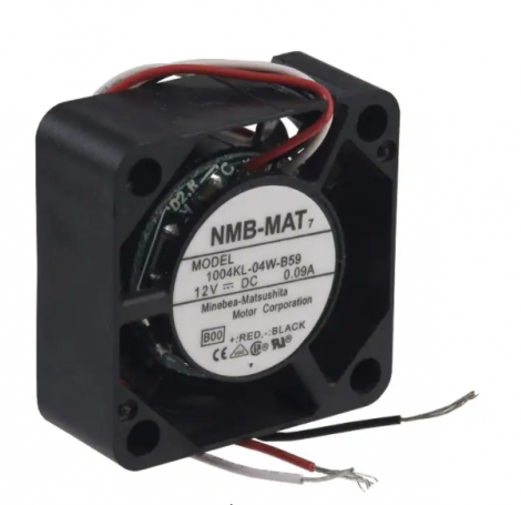 1004KL-04W-B49-B50
FAN AXIAL 25X10MM 12VDC WIRE | NMB | Вентилятор