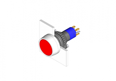 14-271.022 Кнопка с подсветкой 22.5 - 30.5 mm  EAO