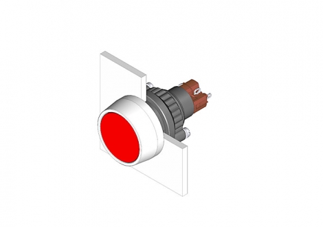 14-271.0252 Кнопка с подсветкой 22.5 - 30.5 mm  EAO