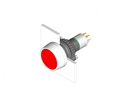 14-475.036 Кнопка с подсветкой 22.5 - 30.5 mm  EAO