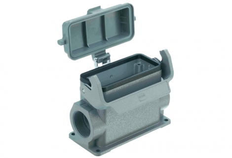 19300160297 | HARTING | Han 16B кожух бл.с пласт.крышкой