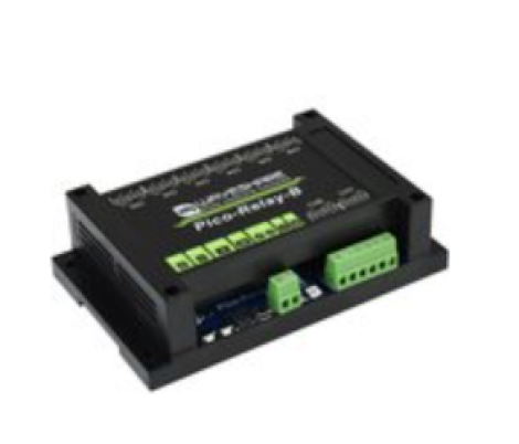 Modbus RTU IO 8CH, Промышленный 8-канальный цифровой модуль ввода и вывода | Waveshare |