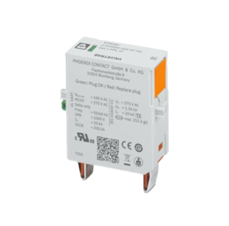 DTK-DR24F | Ditek | 24 Volt DIN Rail Surge Protector