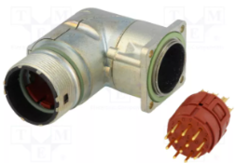 25009704 | LAPP | Разъем M23, 12 контактов, угловой 90°, IP65
