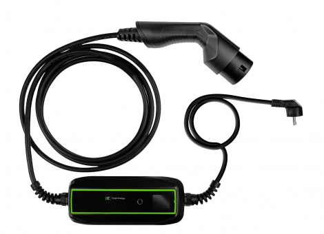 EV PowerCable | Green Cell | Мобильная зарядная станция Тип 2 3,6 кВт