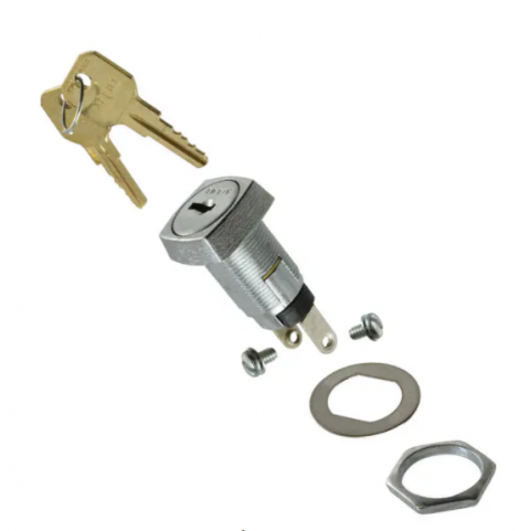 2SKF231AEL01
SWITCH KEYLOCK 2POS SPST 1A 120V | TE Connectivity | Переключатель