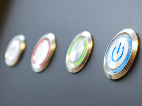 RJS-GME1-G-12V-D | RJS ELECTRONICS | Industrial Pushbutton Switch