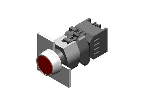 704.002.4 Переключатель со световой индикацией  22.5 - 30.5 mm  EAO