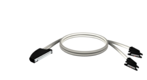 BMXFCC203 | Schneider Electric | Кабель, Modicon M340, 40-контактный терминал, 2 разъема HE10, 2 м