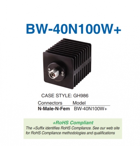 BW-40N100W+ | Mini Circuits | Aттенюатор