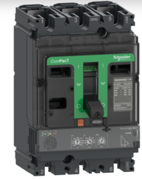 C25F32D250 | Schneider Electric | Автоматический выключатель 3-полюсный, 250А,36kA