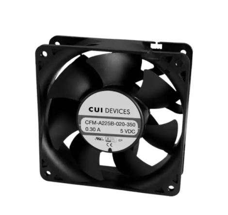 CFM-7025B-250-443-20
DC AXIAL FAN, 70 MM SQUARE, 25 M | CUI Devices | Вентилятор