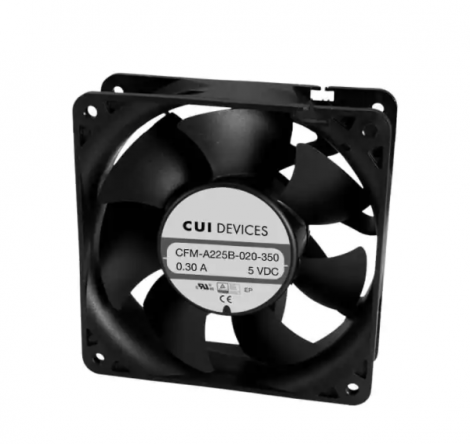 CFM-3828BF-190-406
DC AXIAL FAN, 38 MM SQUARE, 28 M | CUI Devices | Вентилятор