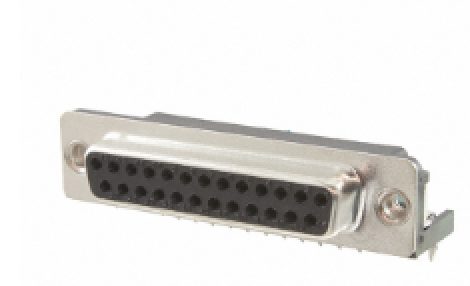 DB25-SL-24 | Adam Tech | Разъем CONN D-SUB RCPT 25POS R/A SOLDER