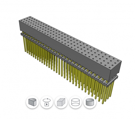 ESQT-130-02-G-Q-375 | Samtec Разъем