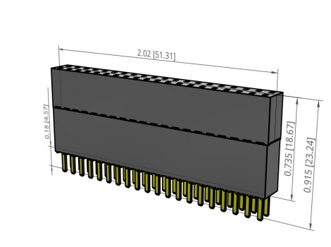 ESW-120-44-L-D | Samtec | Планка