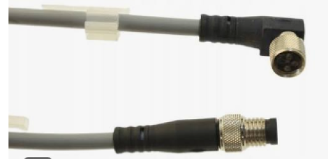 NEBU-M8W3-E-2-M8G3 | FESTO | Соединительный кабель M8, 3-контактный, угловой, 2 м