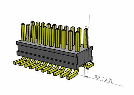 FTR-110-03-G-D | Samtec | Разъем для монтажа на плату