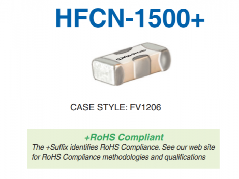 HFCN-1500+ | Mini Circuits | Фильтр