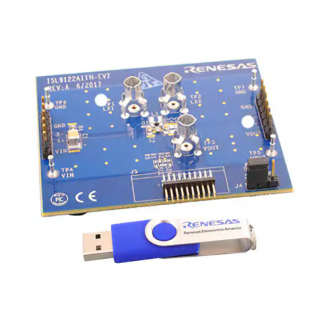 ISL80015ADEMO1Z
DEMO BOARD FOR ISL80015A | Renesas Electronics | Плата