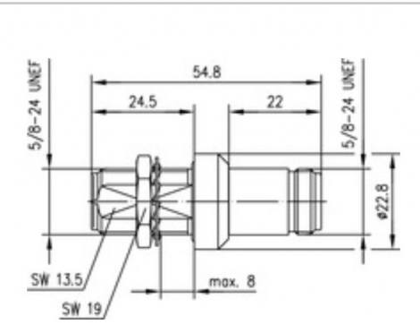 J01028A0048 | Telegartner | N GDT Ограничитель перенапряжения серии G7