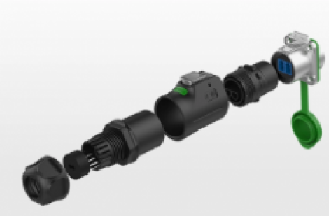 LP-24-C/LC/016/PE-41-001 | CNLINKO | Герметичный волоконно-оптический разъём LC