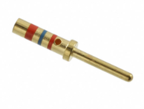 M39029/58-363CONTACT PIN 20-24AWG CRIMP GOLD | TE Connectivity | Контакт