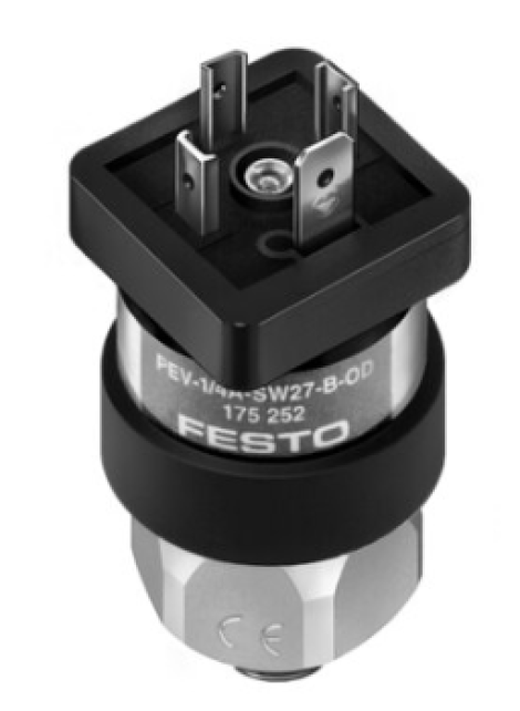PEV-1/4-A-SW27-B-OD | FESTO | Пневмоэлектрическое реле давления (арт.175252)