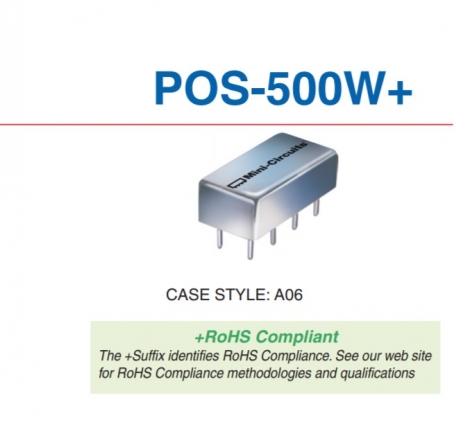 POS-500W+ | Mini Circuits | Генератор