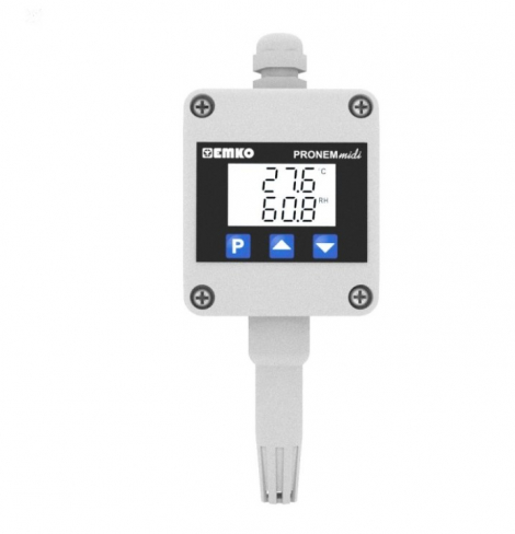 Pronem Midi-LCD (Wall Type) | EMKO | Передатчик температуры и относительной влажности