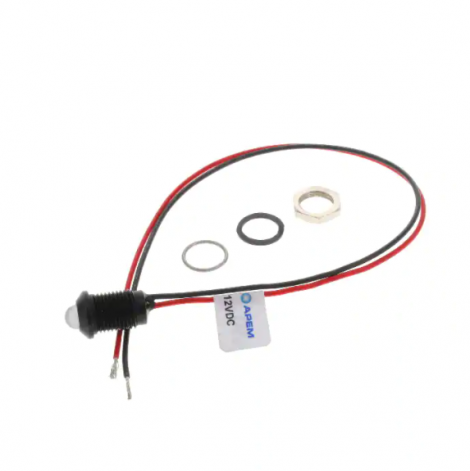 Q6P7BXXR02E
LED PM INDICATOR PROMINENT RED | APEM | Индикатор