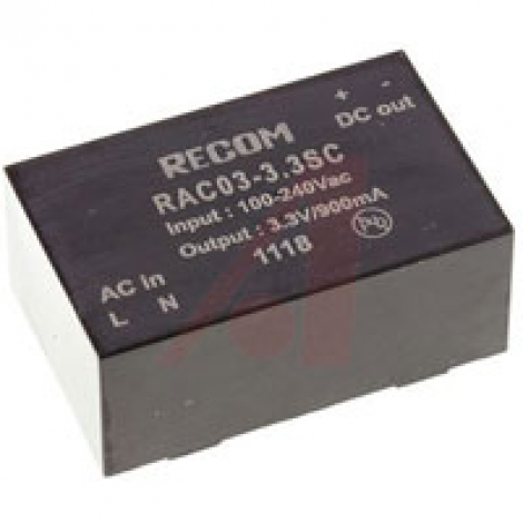 RAC03-3.3SC  | RECOM | Источник питания (AC-DC)