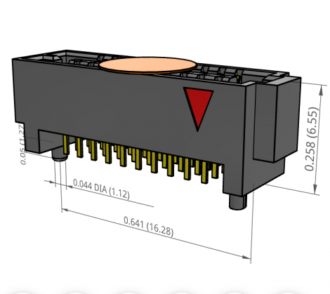 SEAF-10-06.5-L-04-1-A-K-TR | Samtec | Соединитель