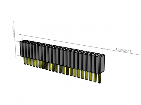 SLM-122-01-G-S | Samtec | Розетка