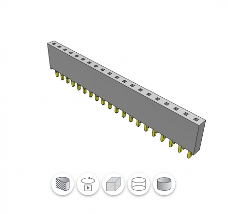 SSQ-120-01-G-S Разъем