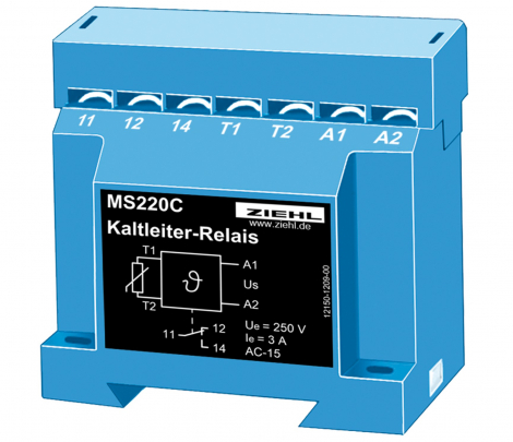 T221830 | ZIEHL | PTC-Резистор реле (арт. MS220C)