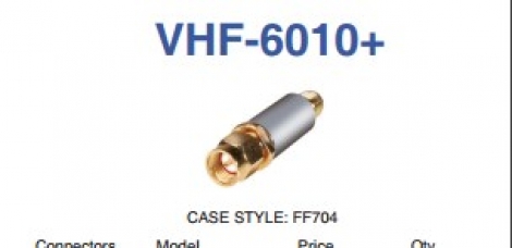 VHF-6010+ Фильтр высоких частот