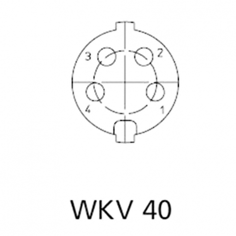 WKV 40 Разъем круглый