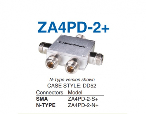 ZA4PD-2-S+ | Mini Circuits | Сплиттер