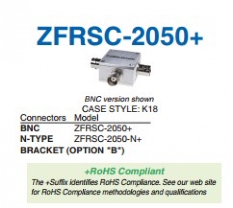 ZFRSC-2050+ Сплиттер