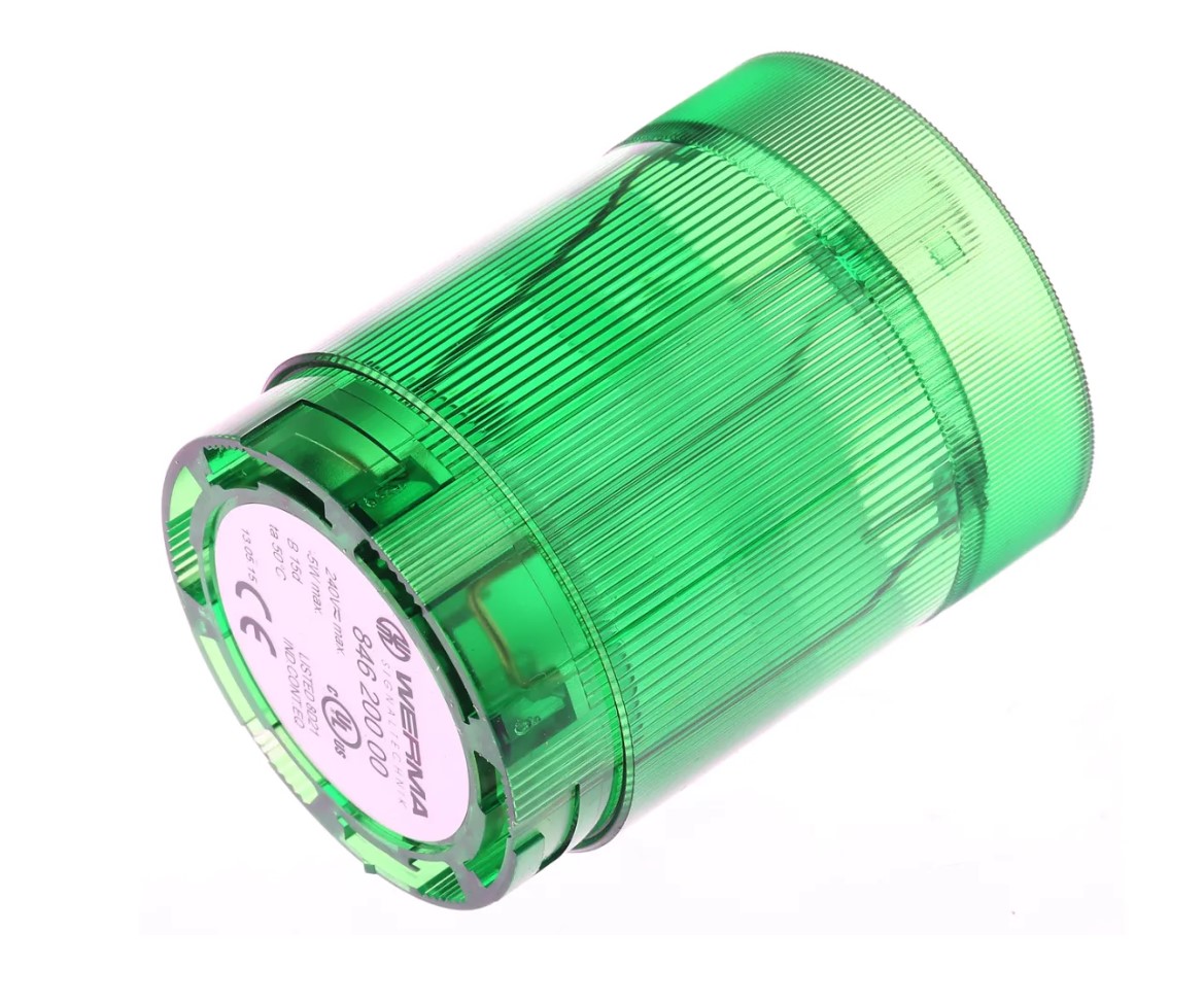 Green unit. WERMA светосигнальная колонна. Сигнальная лампа-вспышка сдвоенная WERMA 838x00.68. Led Mod Amber 230v AC. RSR 230v AC\DC RS.