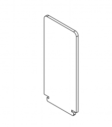 09110009962 | HARTING | Han HC Partition wall for 2 HC frame