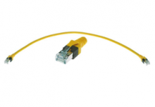 09474747101 | HARTING | RJI cable 4x2xAWG26/7 CAT6A PUR, 0.2m