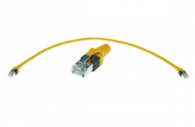09474747102 | HARTING | RJI cable 4x2xAWG26/7 CAT6A PUR, 0.3m