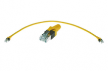 09474747106 | HARTING | RJI cable 4x2xAWG26/7 CAT6A PUR, 0.7m